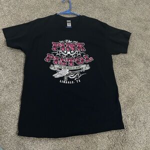 Like new. Miranda Lambert Pink Pistol Tshirt. Never worn. Large.